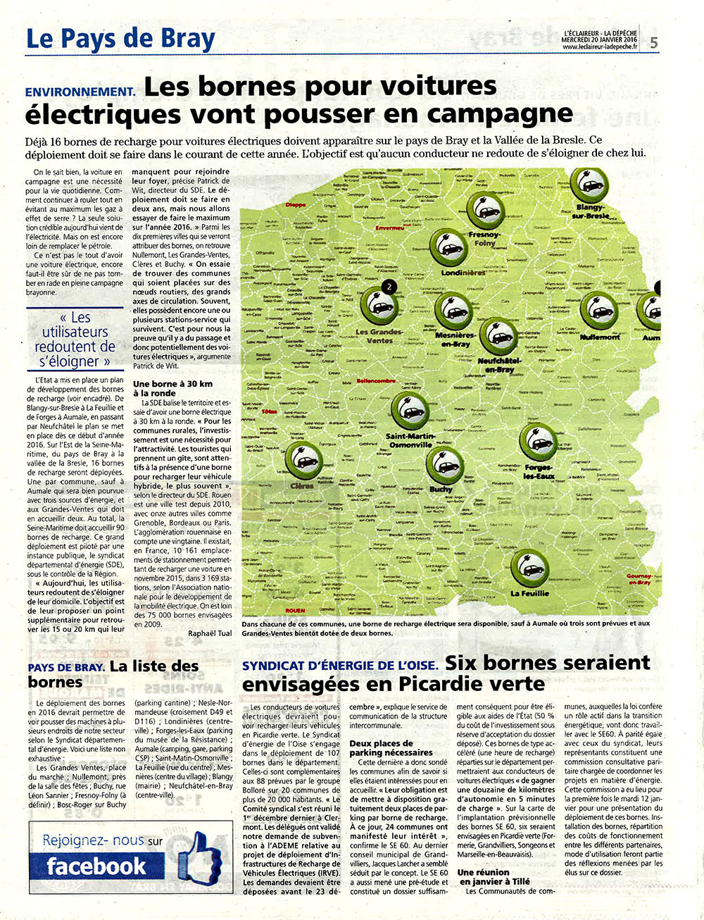 Eclaireur Dépêche 20 janvier 1 W